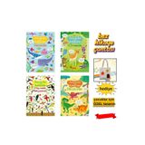 Tübitak Yayınları Ara Ve Bul Resimli Bulmacalar Set 4 Kitap - Ormanda Denizde Dinozorlar Hayvanat Bahçesinde 3+ Yaş ÇANTA HEDİYELİ