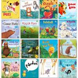 Tübitak Yayınları / Benim Adım Pati + Kedi Yerimi Kaptı + Çizgili + Dalgıç Köpek + Cesur Fırfır + Küçük Poni + Kelebek + Sevimli Kurbağa Murti + Köpük Ile Pıtır / Okul Öncesi Hikaye Kitapları 16’lı