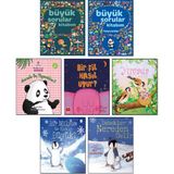 Tübitak Yayınları - Büyük Sorular Kitabım + Büyük Sorular Kitabım Hayvanlar + Nerede Bu Yiyecekler? + Bir Fil Nasıl Uyur? + Yuvada + Bir Milyon Ne Kadar Büyük? + Bebekler Nereden Gelir – 7’li Çocuk