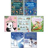 Tübitak Yayınları - Büyük Sorular Kitabım + Büyük Sorular Kitabım Hayvanlar + Nerede Bu Yiyecekler? + Işte Benim Bir Günüm + Yuvada + Bir Milyon Ne Kadar Büyük? + Bebekler Nereden Gelir – 7’li Çocuk