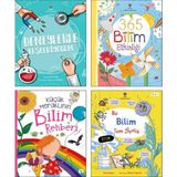 Tübitak Yayınları Deneylerle Keşfediyorum + 365 Bilim Etkinliği + Küçük Meraklının Bilim Rehberi + Bu Bilim Tam Senlik / 4lü Çocuklar için Bilim Teknik Etkinlik Kitapları