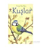Tübitak Yayınları Doğa Kartları Kuşlar - Emily Bon 32 Sayfa Bilim & Teknik Kitabı 3-6 Yaş Aralığına Uygun