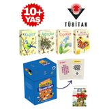 Tübitak Yayınları Doğa Kartları:Kuşlar+Ağaçlar+Çiçekler+Minik Hayvanlar+Akıllı Oyunlar Görsel Beceriler