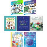 Tübitak Yayınları Keşfedin! Kodlama - Keşfedin! Robotlar - Adım Adım Robotik Kodlama - Adım Adım Bilgisayar Bilimi - Mucit Laboratuvarı - 365 Bilim Etkinliği - Mikroskop Hakkında Her Şey 7'li Set
