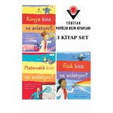 Tübitak Yayınları TÜBİTAK YAYINLARI BİZE NE ANLATIYOR? FİZİK-KİMYA-MATEMATİK '3 KİTAP SET' 10+YAŞ