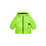 Tuc Tuc Erkek Çocuk Neon Yeşil Puffer Kapüşonlu Mont