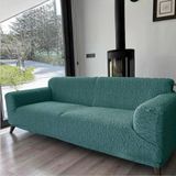 Tuchmall Jakarlı Koltuk Örtüsü , Kanepe Örtüsü ,Chester Örtüsü Koltuk Kılıfı 3 Kişilik Bir Adet - 185 x 230 cm - Mint