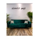 TUCHMALL Kadife koltuk örtüsü Lastikli Kanepe Örtüsü | Lastikli Koltuk Örtüsü | Koltuk Kılıfı 1 adet