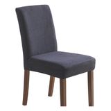 Tuchmall Likralı Sandalye Örtüsü - Kılıfı 6 Adet - 35 x 55 cm - Antrasit