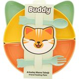 Tucklebery Kitty Mama Tabağı - 7 Parça Tropik (3 Adet)