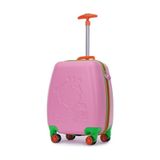 Tucklebery Renkli Ve Desenli Çocuk Valizi, Tucklebery Kids Hafif Ve Eğlenceli Valiz Pembe Pembe