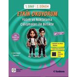 Tudem 1. Sınıf 2. Dönem Etkin Okuyorum-Yazım Ve Noktalama Çalışmaları İle Birlikte Tudem Yayınları