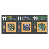Tudem 11. Sınıf Fizik Kimya Biyoloji Soru Bankası Seti 3 Kitap