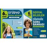 Tudem 2026 6. Sınıf Sosyal Bilgiler Stüdyo + Dinamik Soru Bankası Seti 2 Kitap Yeni Müfredat