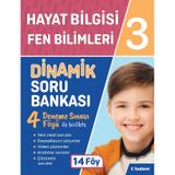 Tudem 3.Sınıf Hayat Bilg.+ Fen Bilm.Dinamik Soru Bankası