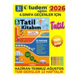 Tudem 3. Sınıf Tatil Kitabı 12 Hafta Hazırlık Seti 4. Sınıfa Geçenler İçin Yaz Tatili Çalışma Kitabı