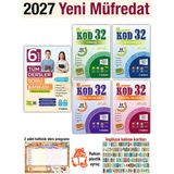 Tudem 6. Sınıf 2027 Tüm Dersler Soru Bankası Türkçe Matematik Fen Sosyal Kod 32 Tekrar Alıştırma