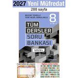 Tudem 8. Sınıf 2027 Sözel Soru Bankası Türkçe Inkılap Din Ingilizce