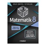 Tudem 8.Sınıf 3 Boyut Matematik Bilgi Beceri Yeterlilik Soru Bankası