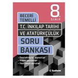 Tudem 8. Sınıf Lgs Inkılap Beceri Temelli Soru Bankası
