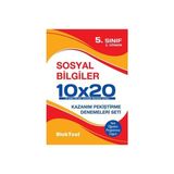Tudem Bloktest 5. Sınıf Sosyal Bilgiler 2. Dönem 10 x 20 Deneme
