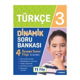Tudem Eğitim Yayınevi Tudem Yayınları 3.Sınıf Türkçe Dinamik Soru Bankası