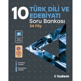 Tudem Eğitim Yayınları Türk Dili ve Edebiyatı 10. Sınıf Soru Bankası