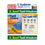 Tudem Tüm Dersler 3.Sınıf Yaz Tatil Seti+Mavi Deniz TümDersler 3.Sınıf Yaz Tatil Seti+Android Kalem