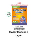 Tudem Turuncu Yayınları 5. Sınıf Yazılı Notları 2. Dönem 1. ve 2. Yazılı