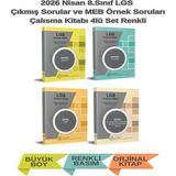 Tudem Yayın Grubu 2026 Lgs Çıkmış Sorular ve Meb Örnek Sorular Çalışma Kitabı Renkli