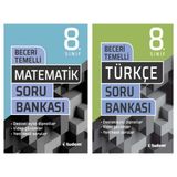 Tudem Yayın Grubu Tudem Yayınları 8.sınıf Matematik&türkçe Soru Bankası