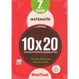 Tudem Yayın Grubu Tudem Yayınları Bloktest 7. Sınıf Matematik 10X20 Kap Deneme.(2. Dönem)