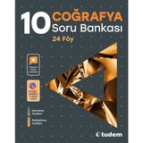 Tudem Yayınları 10. Sınıf Coğrafya Soru Bankası 24 Föy