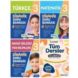 Tudem Yayınları 3.Sınıf Dinamik Soru Bankası ve Tüm Dersler Kılavuz Deneme Seti