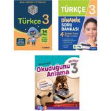 Tudem Yayınları 3. Sınıf Türkçe Konu +Soru Bankası+Okuduğunu Anlama Seti