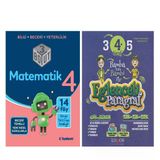 Tudem Yayınları 4. Sınıf Matematik 3 Boyut Ve Lodos Eğlenceli Paragraf Soru Bankası Seti 2 Kitap