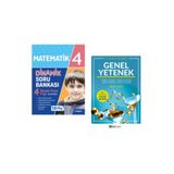 Tudem Yayınları 4. Sınıf Matematik Soru Bankası+genel Yetenek Kitabı