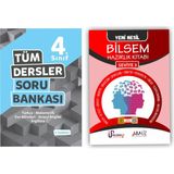 Tudem Yayınları 4. Sınıf Tüm Dersler Soru Bankası + Bilsem Hazırlık Kitabı