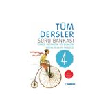 Tudem Yayınları 4. Sınıf Tüm Dersler Tekrar Testleri Soru Bankası