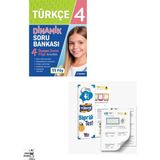 Tudem Yayınları 4. Sınıf Türkçe Dinamik Soru Bankası, Bilgiseli Türkçe Yaprak Test Set