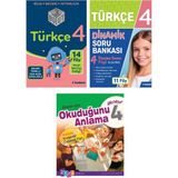 Tudem Yayınları 4. Sınıf Türkçe Konu Anlatımlı +Soru Bankası+ Okuduğunu Anlama Seti