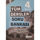 Tudem Yayınları 4. Sınıf Yeni Basım Tüm Dersler Soru Bankası