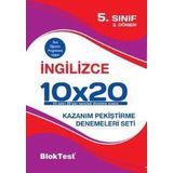 Tudem Yayınları 5. Sınıf İngilizce 10x20 2. Dönem Deneme
