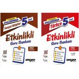 Tudem Yayınları 5. Sınıf Türkçe Etkinlikli Soru Bankası + 5. Sınıf Sosyal Bilgiler Etkinlikli Soru Bankası
