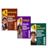 Tudem Yayınları 5. Sınıf Türkçe Matematik Ve Fen Bilimleri Dinamik Soru Bankası Seti 3 Kitap