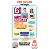 Tudem Yayınları 6. Sınıf 2026 Tüm Dersler Soru Bankası (Türkçe Matematik Fen Sosyal İngilizce)