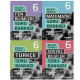 Tudem Yayınları 6. Sınıf Beceri Temelli Soru Bankası Seti (Türkçe-Matematik-Fen Bilimleri-Sosyal Bilimler)