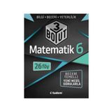 Tudem Yayınları 6.sınıf Matematik 3 Boyut Yeni Nesil Soru Bankası 2022-2023 Güncel Baskı Kitap