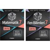 Tudem Yayınları 7.sınıf 3 Boyut Matematik - Fen Bilimleri Beceri Temelli Soru Bankası - Föy