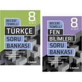 Tudem Yayınları 8.sınıf Lgs Beceri Temelli Türkçe - Fen Bilimleri - Soru Bankası